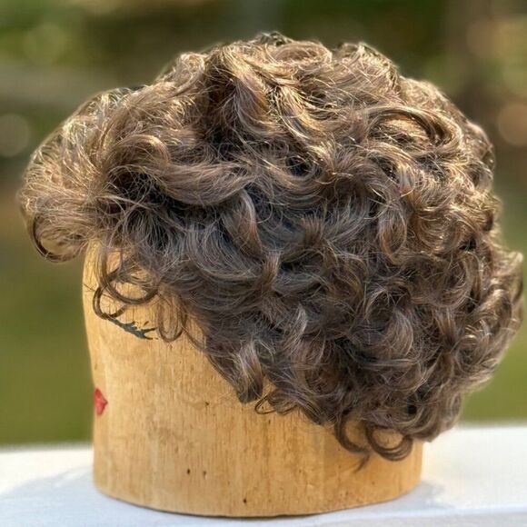 NEW Gabor Flexlite Wig Kanekalon Personal Fit Cap Short Curly Brown #10 main image 5